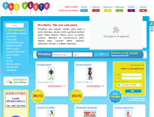Tablet Screenshot of pro-party.cz